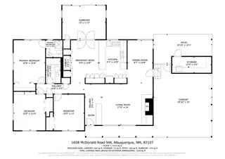 1608 McDonald Road NW Floor Plan