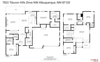 7923 Tiburon Hills Drive NW Floor Plan