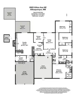 8905 Hilton Avenue NE Floor Plan