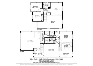 8909 Eagle Hills Drive NW Floor Plan