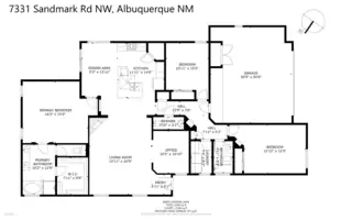 7331 Sandmark Road NW Floor Plan