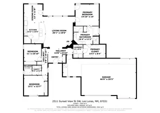 2511 Sunset View Street SW Floor Plan