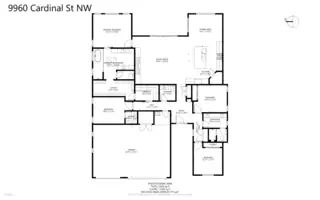 9960 Cardinal Street NW Floor Plan