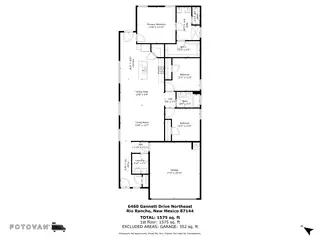 6460 Gannett Drive NE Floor Plan