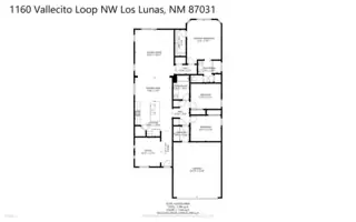 1160 Vallecito Loop NW Floor Plan