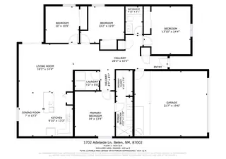 1702 Adelaide Lane Floor Plan