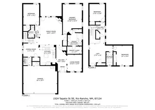 1924 Tapatio Street SE Floor Plan