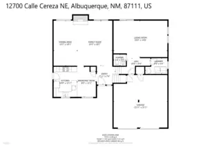 12700 Calle Cereza NE Floor Plan