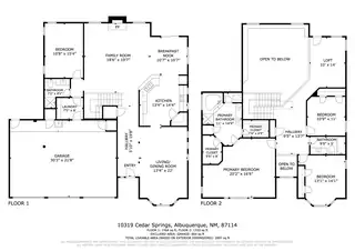 10319 Cedar Springs Place NW Floor Plan