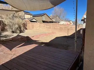 617 Soothing Meadows Drive NE Backyard