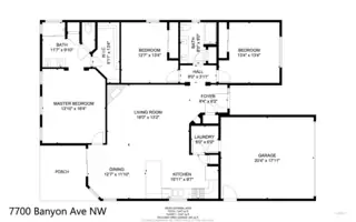 7700 Banyon Avenue NW Floor Plan