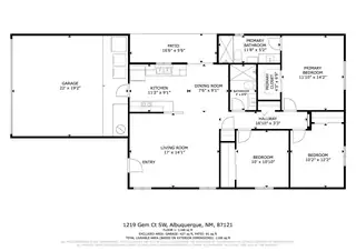 1219 Gem Court SW Floor Plan