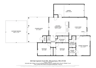 520 San Ignacio Court NE Floor Plan