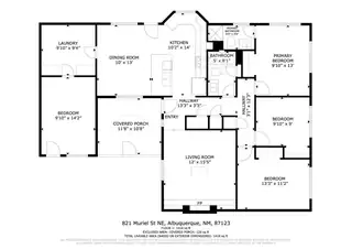 821 Muriel Street NE Floor Plan