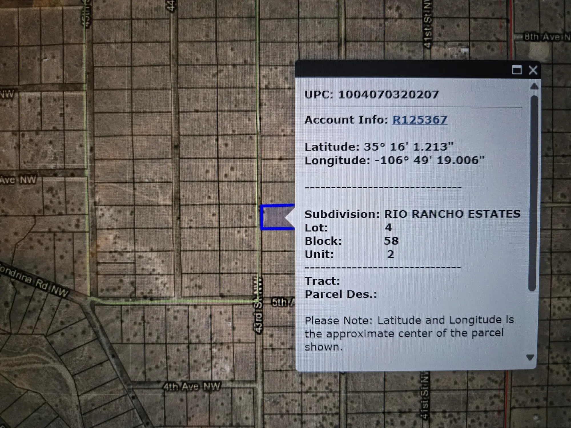 0 43rd Blk 58 Lot 4 Unit 2 Street NW