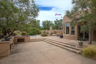 257 Camino De Lucia Backyard