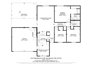 7417 Mackenzie Drive NE Floor Plan