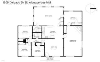 1509 Delgado Drive SW Floor Plan