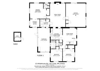 15 Whitehouse Road Floor Plan
