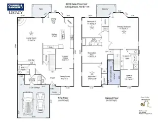 6223 Calle Pinon NW Floor Plan