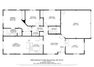 6000 Celestial Avenue NW Floor Plan