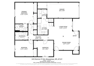 329 Shannon Place NW Floor Plan