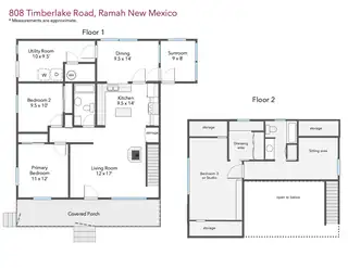 808 Timberlake Road Floor Plan