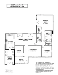 3028 Frontier Avenue NE Floor Plan