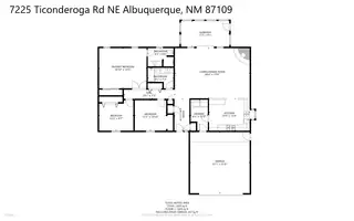 7225 Ticonderoga Road NE Floor Plan
