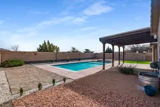 8908 Warm Springs Road NW Backyard