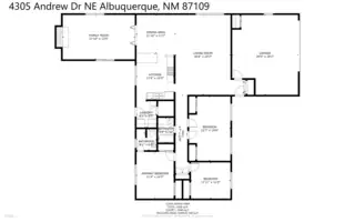 4305 Andrew Drive NE Floor Plan