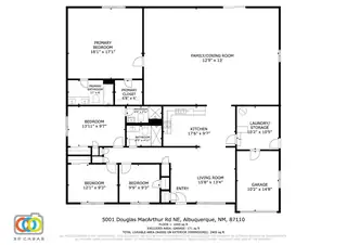 5001 Douglas Macarthur Road NE Floor Plan