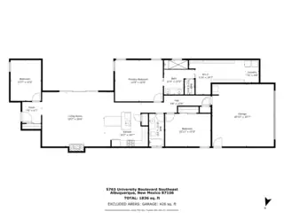 5763 University Boulevard SE Floor Plan