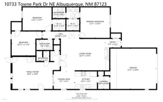 10733 Towne Park Drive NE Bedroom