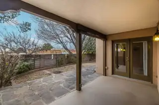 6413 Annapolis Drive NE Patio