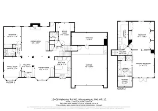 13408 Rebonito Road NE Floor Plan