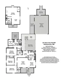 321 Nara Visa Road NW Floor Plan