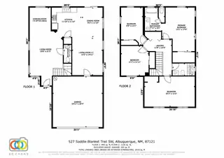 527 Saddle Blanket Trail SW Floor Plan