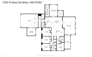 1500 N Mesa Road Floor Plan