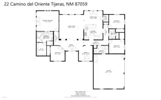 22 Camino Del Oriente Floor Plan