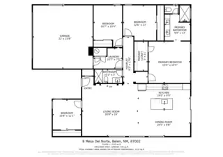 8 Mesa Del Norte Floor Plan