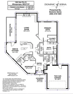 1904 San Rio Court NW Floor Plan