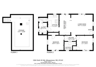1504 6th Street NW Floor Plan