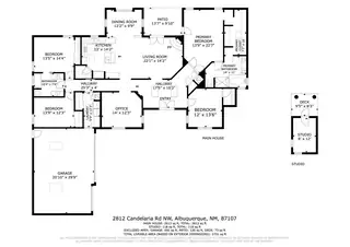 2812 Candelaria Road NW Floor Plan