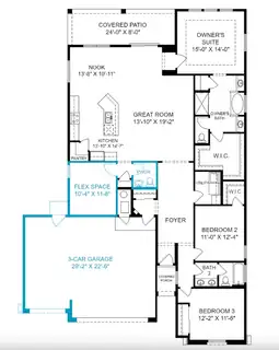 4869 Guadalupe Peak Street SW Floor Plan