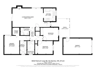 4848 Platinum Loop NE Floor Plan