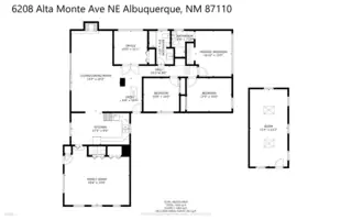 6208 Alta Monte Avenue NE Floor Plan