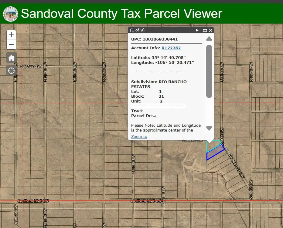 Lots 1 & 2 Delgado Road SW