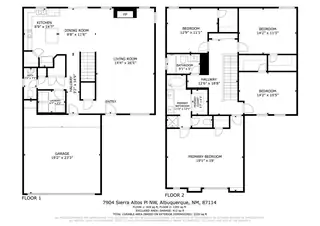 7904 Sierra Altos Place NW Floor Plan