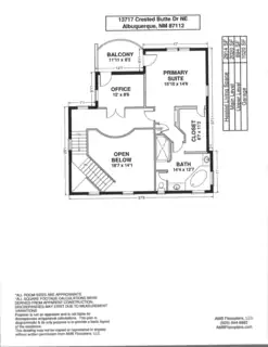 13717 Crested Butte Drive NE Floor Plan